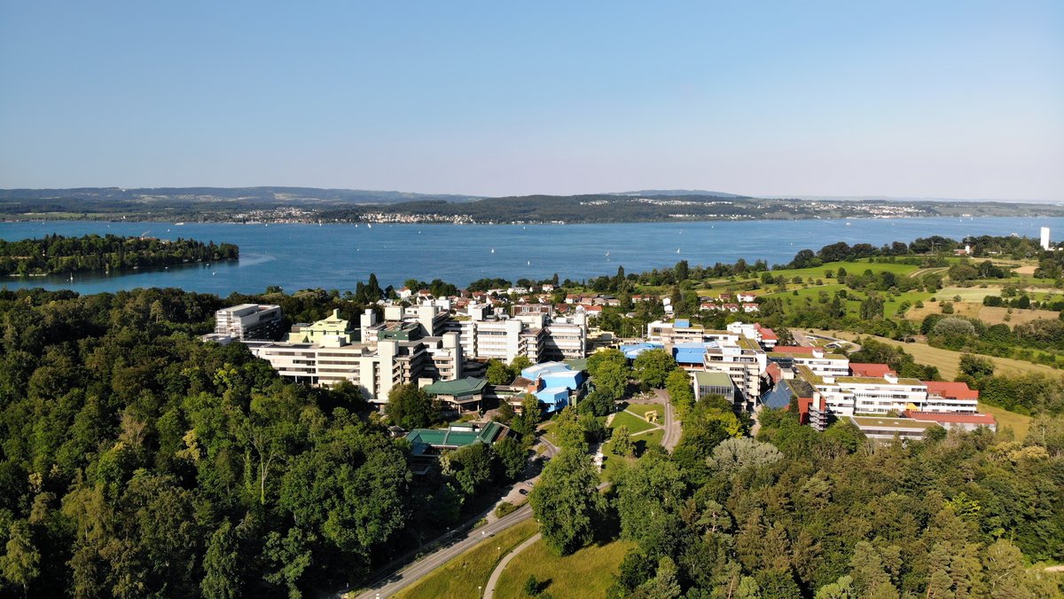 Uni Konstanz aerial view